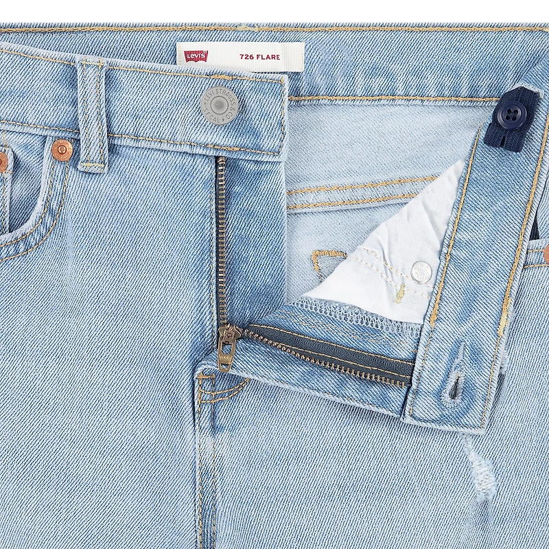 Levi's® Big Kid Girls Ripped Kids 726™ Regular Fit Jean