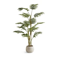 Linden Street 48in Tropical Palm Indoor Artificial Tree