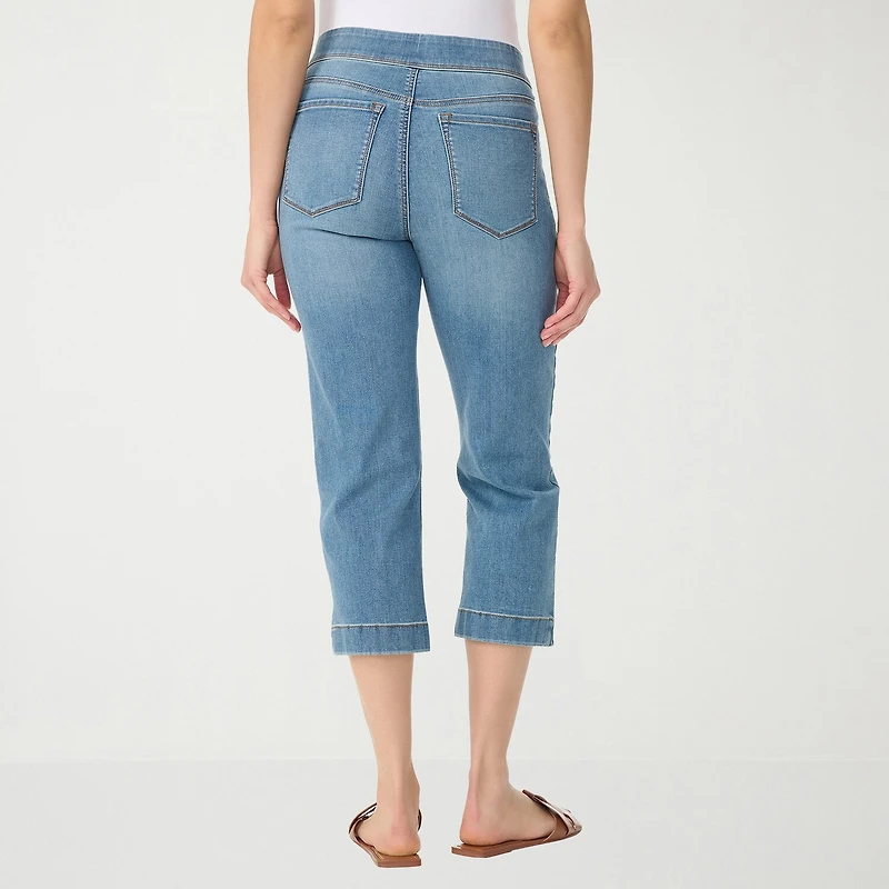 Gloria Vanderbilt Amanda Womens Capri Jean