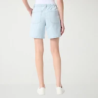 Gloria Vanderbilt Womens 7" Denim Short