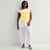 Forever 21 Womens Juniors Plus Short Sleeve T-Shirt