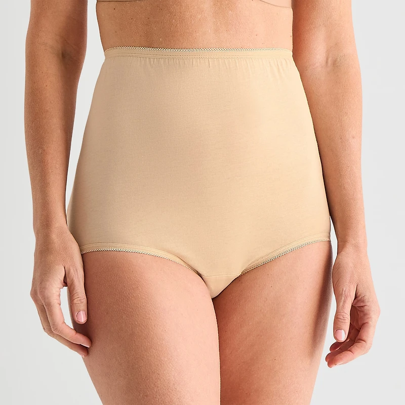 Underscore Cotton Womens 3 Pack Brief Panty
