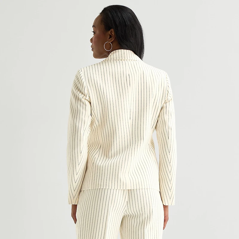Black Label by Evan-Picone Womens Classic Fit Suit Jacket