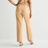Black Label by Evan-Picone Womens Classic Fit Straight Suit Pant