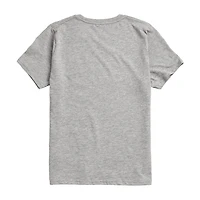 American Flag Dude Little & Big Kid Boys Crew Neck Short Sleeve Regular Fit Graphic T-Shirt