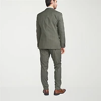 CRICKETEER™ Mens Windowpane Stretch Fabric 2-pc. Suit Set