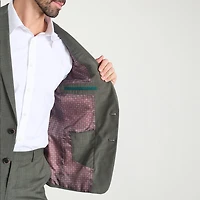 CRICKETEER™ Mens Windowpane Stretch Fabric 2-pc. Suit Set
