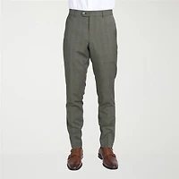 CRICKETEER™ Mens Windowpane Stretch Fabric 2-pc. Suit Set