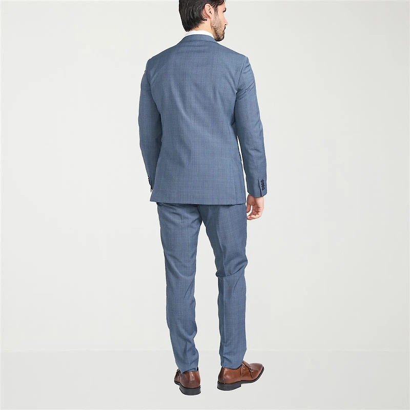 CRICKETEER™ Mens Plaid Stretch Fabric 2-pc. Suit Set