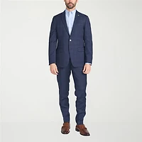 CRICKETEER™ Mens Windowpane Stretch Fabric 2-pc. Suit Set