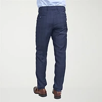 CRICKETEER™ Mens Windowpane Stretch Fabric 2-pc. Suit Set