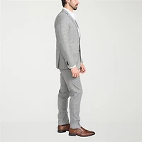 CRICKETEER™ Mens Windowpane Stretch Fabric 2-pc. Suit Set