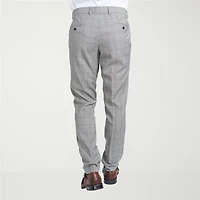 CRICKETEER™ Mens Windowpane Stretch Fabric 2-pc. Suit Set