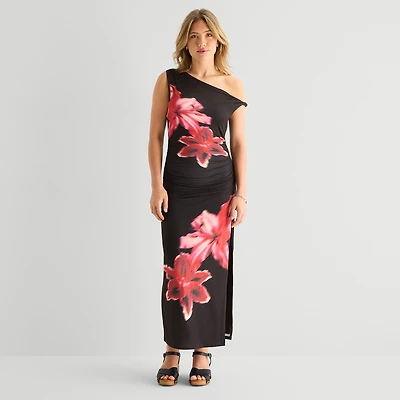 Forever 21 Womens Juniors Sleeveless Off the Shoulder Bodycon Dress