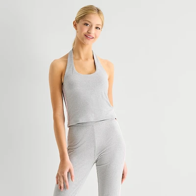 Forever 21 Womens Juniors Halter Neck Sleeveless Tank Top