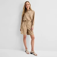 Liz Claiborne Womens Long Sleeve Blouse