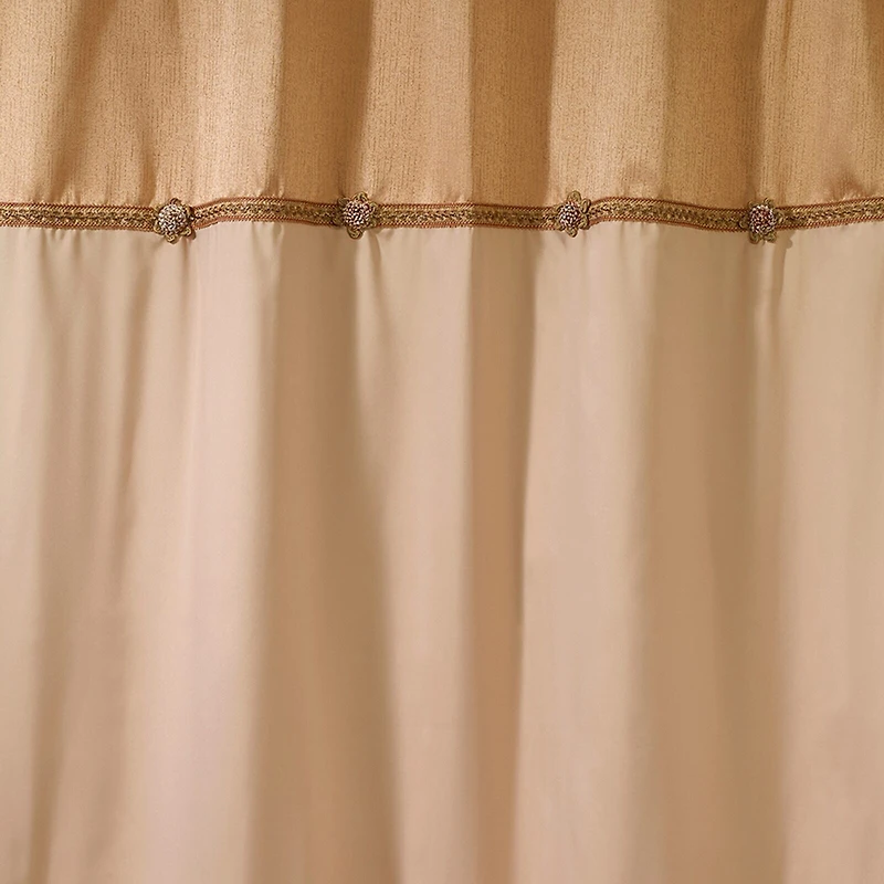 Avanti® Braided Medallion Shower Curtain