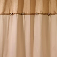 Avanti® Braided Medallion Shower Curtain