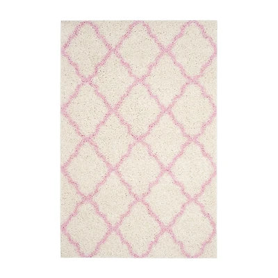 Safavieh Dallas Shag Collection Caris Geometric Area Rug
