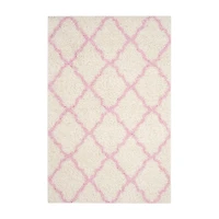 Safavieh Dallas Shag Collection Caris Geometric Area Rug