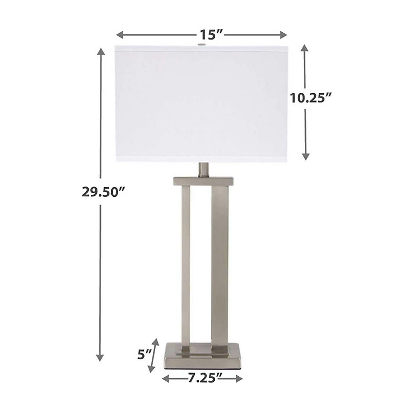 Signature Design by Ashley® Aniela 2-pc. Metal Table Lamp