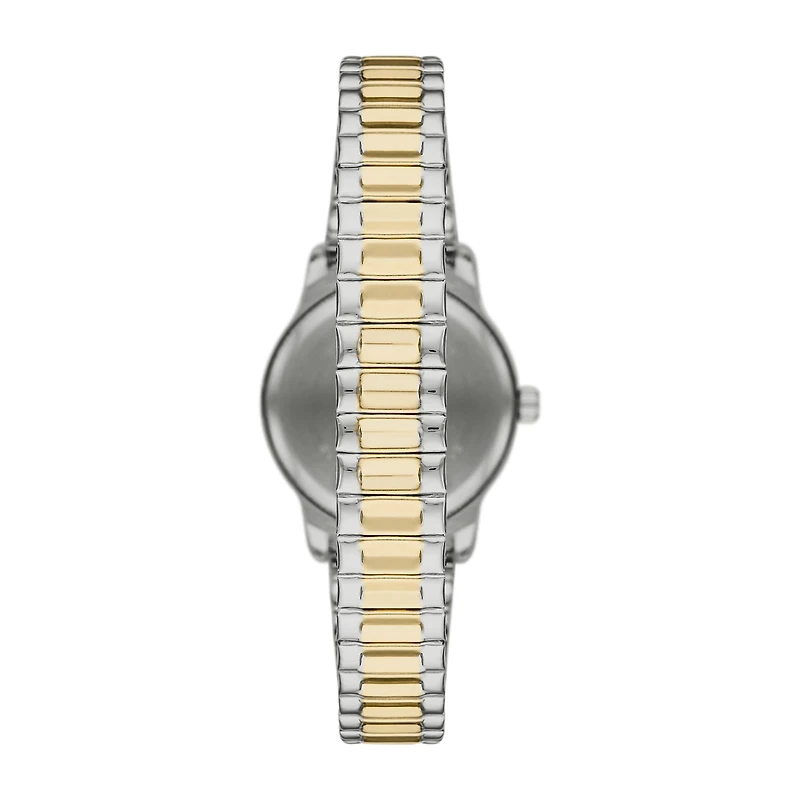 Womens Two Tone Stainless Steel Expansion Watch Fmdjo205
