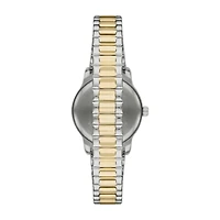 Womens Two Tone Stainless Steel Expansion Watch Fmdjo205