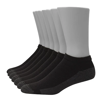 Hanes Ultimate Bonus Pack Mens Multi-Pack 7 Pair Low Cut Socks