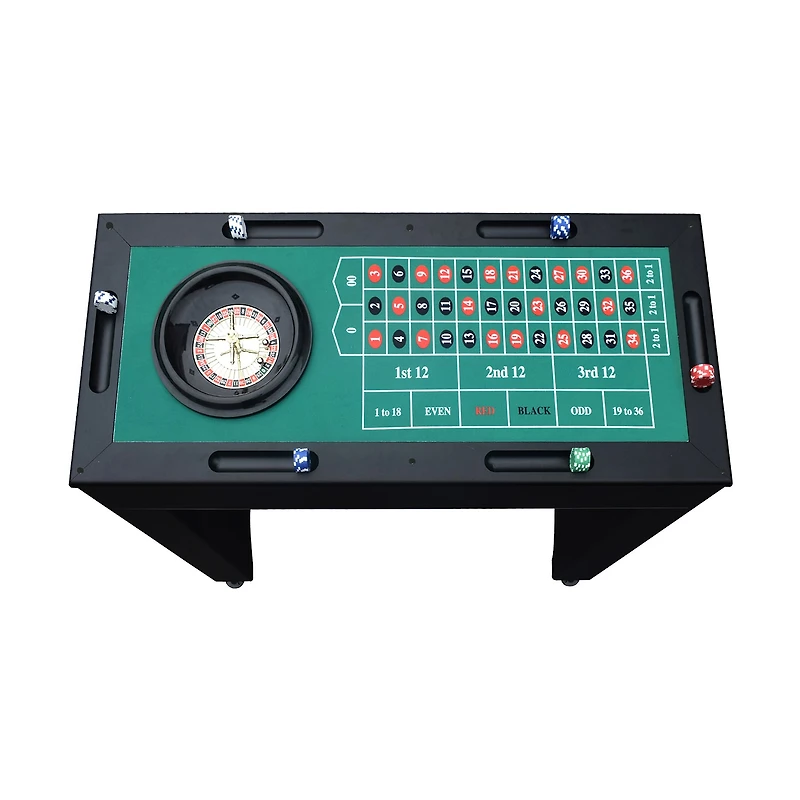 Hathaway Revolver 40-In 4-In-1 Game Table