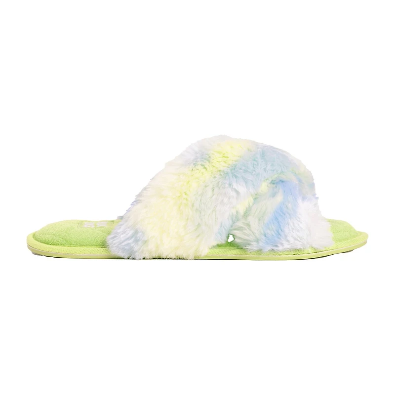 Muk Luks Womens Memory Foam Slip-On Slippers