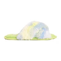 Muk Luks Womens Memory Foam Slip-On Slippers