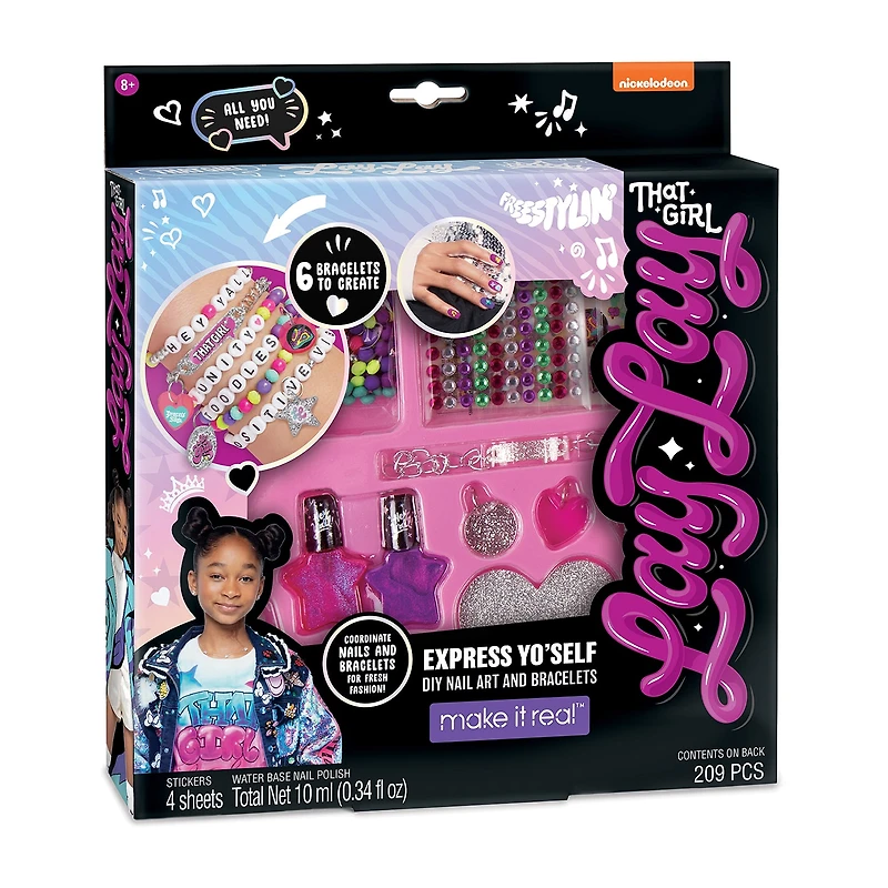 That Girl Lay Lay Express Yo 'Self Diy Nail Art & Bracelets Kit