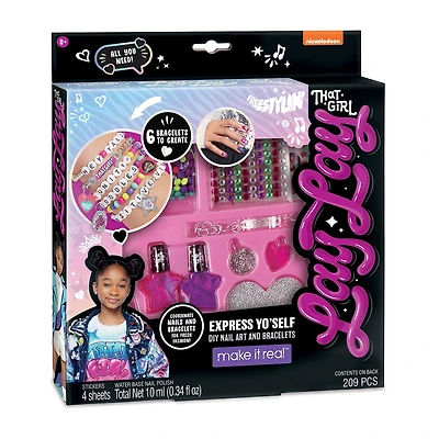 That Girl Lay Lay Express Yo 'Self Diy Nail Art & Bracelets Kit