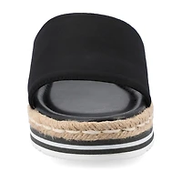 Journee Collection Womens Rosey Slide Sandals