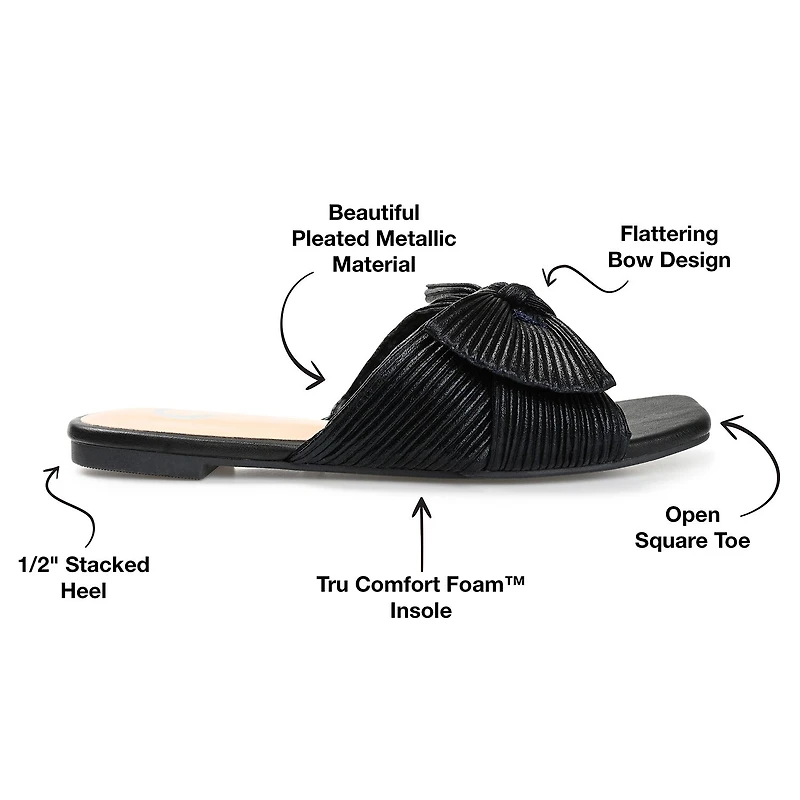 Journee Collection Womens Serlina Slide Sandals