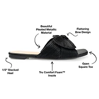 Journee Collection Womens Serlina Slide Sandals