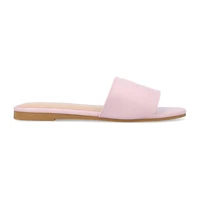 Journee Collection Womens Kolinna-Wd Flat Sandals Wide Width