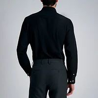 Haggar Smart Wash Mens Classic Fit Easy Care Long Sleeve Dress Shirt