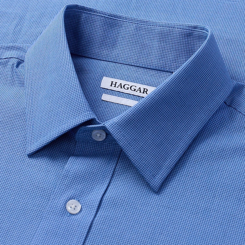 Haggar Premium Comfort Mens Classic Fit Easy Care Long Sleeve Dress Shirt