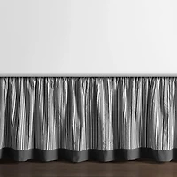 Laurel Manor Toile Garden Cotton Bedskirt