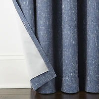 Linden Street Bayshore Grommet Top Energy Saving 100% Blackout Single Curtain Panel