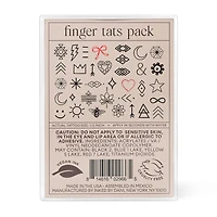 Inked By Dani Finger Tats Temporary Tattoo Pack