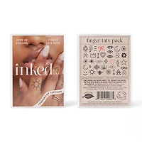 Inked By Dani Finger Tats Temporary Tattoo Pack