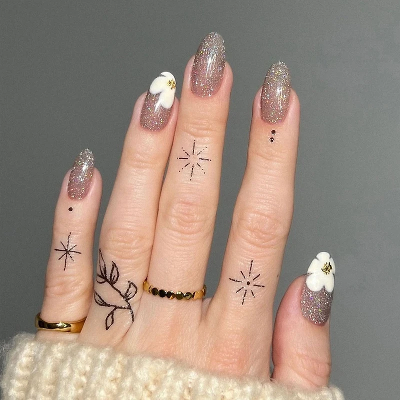 Inked By Dani Fine Line Temporary Tattoo Pack