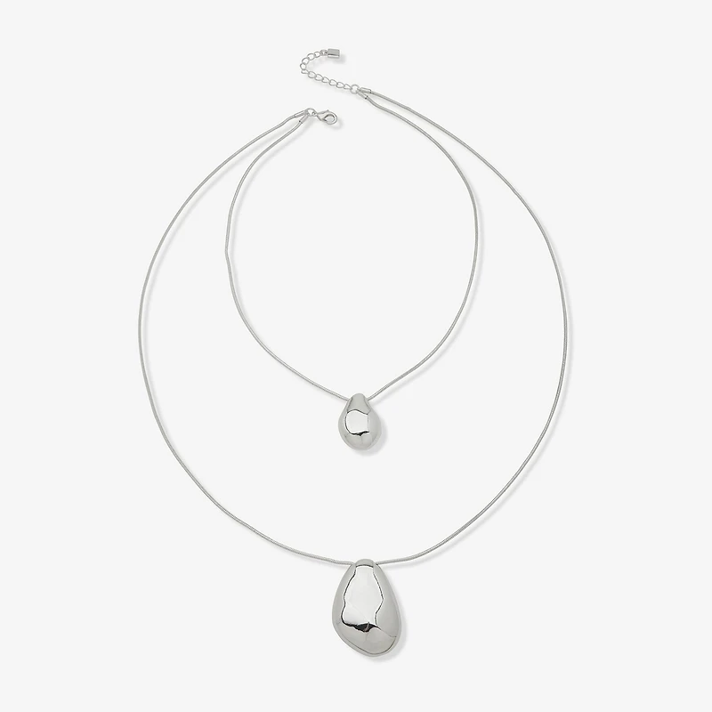 Worthington Womens 18 Inch Strand Necklace