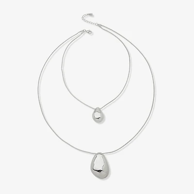 Worthington Womens 18 Inch Strand Necklace