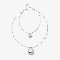 Worthington Womens 18 Inch Strand Necklace