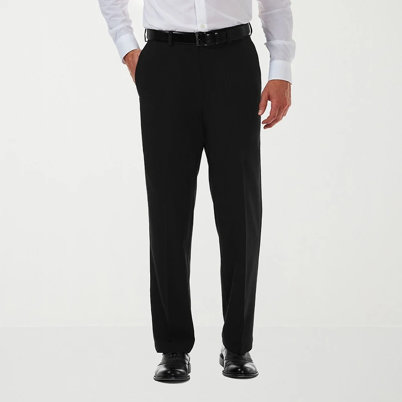 Haggar Cool 18 Pro Mens Classic Fit Flat Front Pant
