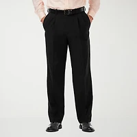 Haggar Cool 18 Pro Mens Classic Fit Pleated Pant