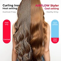 TYMO Airflow 50s Fast Heat Up 1" 2 In 1 Curler & Flat Iron Flat Iron